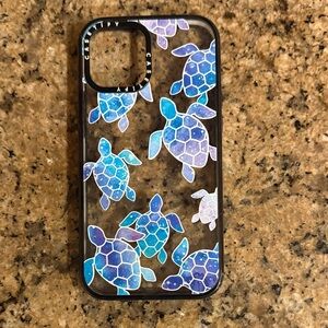 Casetify Sea Turtle Phone Case - Blue and Purple